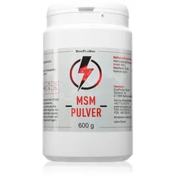 SinoPlaSan MSM-Pulver Pulver zur Unterstützung der Gelenke 600 g