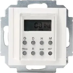 Kopp 290229008 HK07 - Elektronische Zeitschaltuhr, Farbe: reinweiß