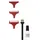 WAHL Detailer Wide Rialzi Replace Pack 1,5/3 /4,5 mm - Aufsteckkaemme
