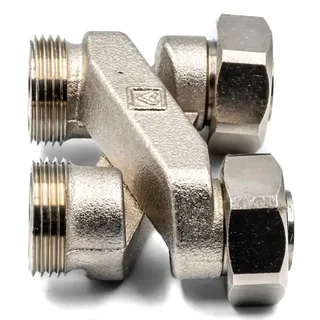 HERZ Heizkörper Kreuzungsstück bei vertauschten Vor und Rücklauf DN 50 Bauform X