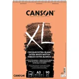 Canson XL Extra White Sketch A3 90 g/m2 120 Blatt