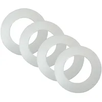 Ersatzteil: 4er Set Ersatzdichtung für Mixcover Deckel für Sodastream PET Flasch