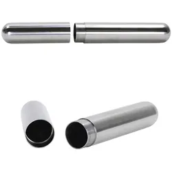 Tresor TUBE - Edelstahl - wasserdicht - 165 x 20mm - rostfrei