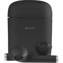 Denver TWE-46BLACK Kopfhörer & Headset Kabellos im Ohr Musik Bluetooth Schwarz