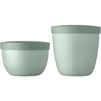 Mepal Snackpot Duo Pack Ellipse grün 0,35 l