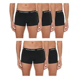 JACK & JONES Huey Boxershorts 5 Einheiten Black XL