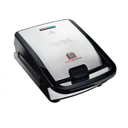 Tefal Snack Collection Sandwichtoaster/Waffeleisen, silber/schwarz