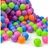 LittleTom 100 Bällebadbälle 6 cm Bunte Bälle für Bällebad Spielbälle Babybälle Pastell