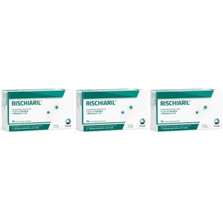 RISCHIARIL® Compresse rivestite Set da 3 3x14 pz