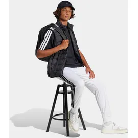 adidas Essentials 3-Streifen Single Jersey T-Shirt Black / White 2XL
