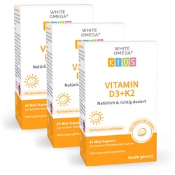 Vitamin D3+K2 Kapseln – WHITE OMEGA® Kids