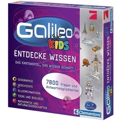 Clementoni® Spiel, Quizspiel Galileo, Kids, Made in Europe bunt