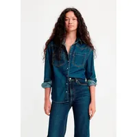 Levi's Levi's® Jeansbluse Teodora Western Shirt' mit Druckknöpfen, blau