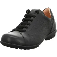 THINK! Herren Kong chromfrei gegerbte nachhaltige Halbschuhe, SCHWARZ 0000