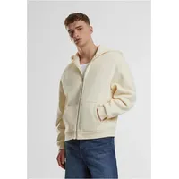 URBAN CLASSICS Hoodie Fluffy Zip Hoody weiß L (52)