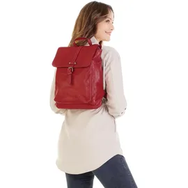 Samantha look Cityrucksack rot