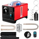 VEVOR 12V Standheizung Diesel, 8KW Diesel Standheizung, Luftheizung Air Diesel, Luft Dieselheizung für Auto RV LKW Wohnmobil Bus mit Fernbedienung (LCD Schalter 1 Luftauslass Rot)