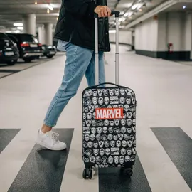 Undercover Marvel 4-Rollen Cabin 59 cm / 35 l schwarz/rot/weiß