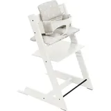 Stokke Set Tripp Trapp® Weiß mit Baby Set2 und Kissen, Weiß