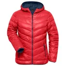 Damen Daunenjacke ultraleicht JN1059, rot/navy-blau, Größe M - rot - M