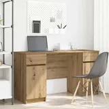vidaXL Schreibtisch Artisan Eiche 140x49x76 cm Holzwerkstoff