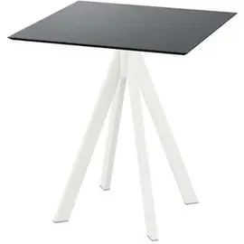 Veba Bistrotisch 70 x 70 x 73,2 cm Schwarz