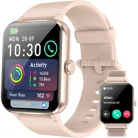 Smartwatch Damen Frauen mit Telefonfunktion Armbanduhr Sportuhr Fitnessuhr