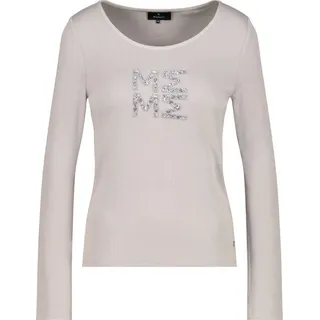 Monari Langarmshirt mit Schmuckdetails - 42