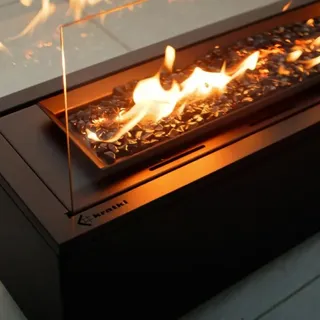 Kratki Terrassenheizer Patio Horizontal manuelle Steuerung 17,5kW Propan-Butan