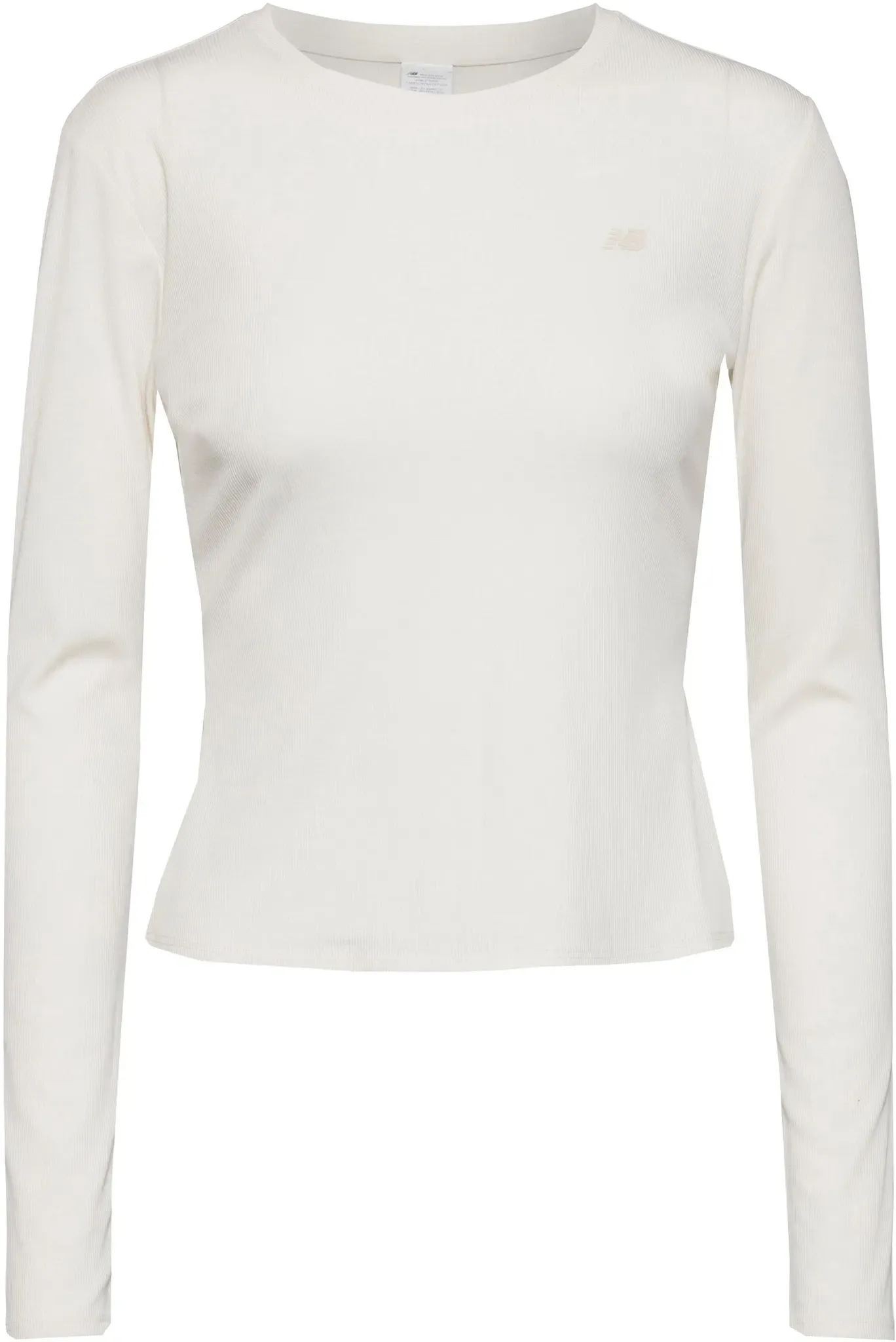 NEW BALANCE Langarmshirt Damen in permafrost, Größe M - beige