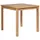 vidaXL Gartentisch 80 x 80 x 77 cm natur