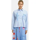 Milano Italy Langarmbluse blau 46