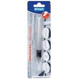 Stylex Permanentmarker 3 mm 2 St. Silber
