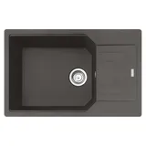 Franke Urban UBG 611-78 XL links Einbauspüle schiefergrau Handbetätigung 780 x 500 mm