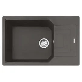 Franke Urban UBG 611-78 XL links Einbauspüle schiefergrau Handbetätigung 780 x 500 mm