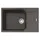 Franke Urban UBG 611-78 XL links Einbauspüle schiefergrau Handbetätigung 780 x 500 mm