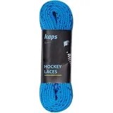 Kaps Wasserfeste Schnürsenkel aus Polyester für Schlittschuhe | Extrem Reißfest (190 daN), Wasserfest | Für Eishockey Schlittschuhe (Blau-Marineblau - 213 cm) - 213 CM