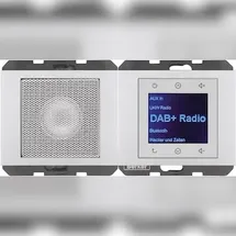 Berker Radio Touch mit Lautsprecher DAB+ Bluetooth K.x alu 30807003