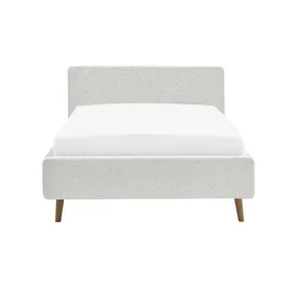 Meise Möbel Polsterbett Mattis ¦ grau ¦ Maße (cm): B: 161 H: 105