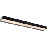 LUCIDE ALEXA - Wandleuchte Badezimmer - LED - 1x8W 3000K - IP44 - Schwarz