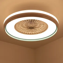 V-Tac LED Deckenventilator 60 cm Deckenventilator Weiß