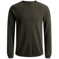 JACK & JONES Pullover Hill Knit Crew Neck Noos Grün