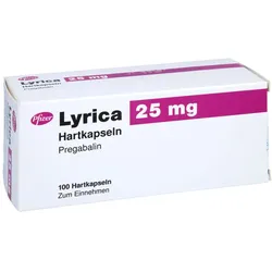 Lyrica 25 mg Hartkapseln 100 St