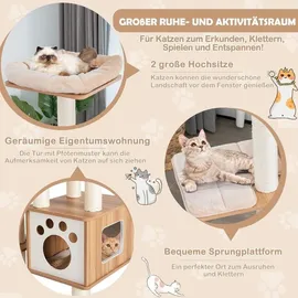 Costway Kratzbaum 176 cm beige