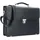Esquire Oxford Aktentasche Leder 41 cm Laptopfach schwarz