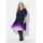 MIAMODA Plissee-Midikleid A-Linie Schwarz 46