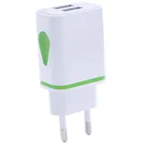 OSALADI Reiseladeadapter Reiseladegerät Charger Handyladegerät Ladestecker Handy ladeadapter duales USB-Ladegerät intelligent Reisen