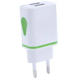 OSALADI Reiseladeadapter Reiseladegerät Charger Handyladegerät Ladestecker Handy ladeadapter duales USB-Ladegerät intelligent Reisen