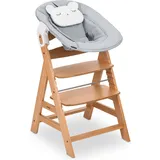 hauck Alpha Newborn Set Nature Grey (Hochstuhl)