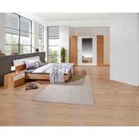 WIMEX Schlafzimmer-Set WIMEX "Katrin" Schlafzimmermöbel-Sets Weiß, (plankeneichefarben, weiß) Komplett Schlafzimmer